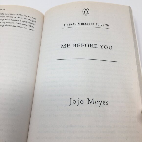 Me Before You by Jojo Moyes Softbound Paperback Book - Picture 8 of 10